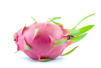 dragon fruit isolated on white