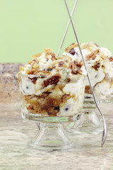 Grape Salad. Grapes in a creamy rich sauce with pecans.