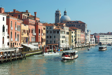 Venice grand canal view,Italy