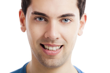 Obraz premium Man face