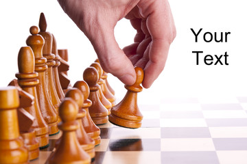 chess game king strategy board