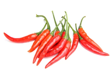Fotobehang red pepper © leungchopan