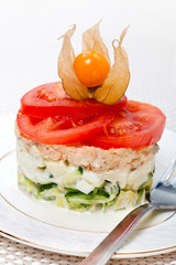 Salad of vegetables