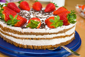Erdbeertorte