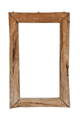 Antique wood frame
