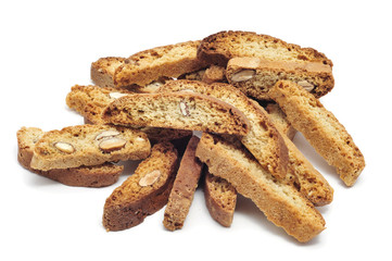 carquinyolis, a typical pastry of Catalonia, Spain