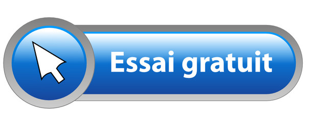 Bouton Web ESSAI GRATUIT (achat en ligne produits commander)