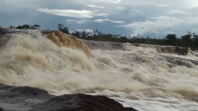 Sapo and Sapito fall in Canaima NP