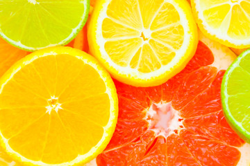 Mixed citrus fruit
