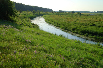 landscape with river