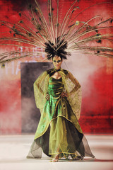 fashion show woman catwalk