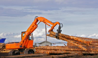 Logging pickup Claw