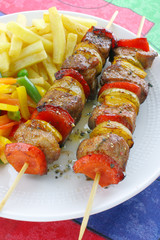 Fried skewers