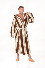 Young Man In Dressing Gown