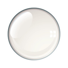 Badge blank bubble