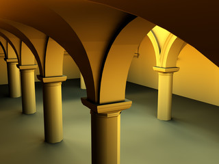 Historic arcade