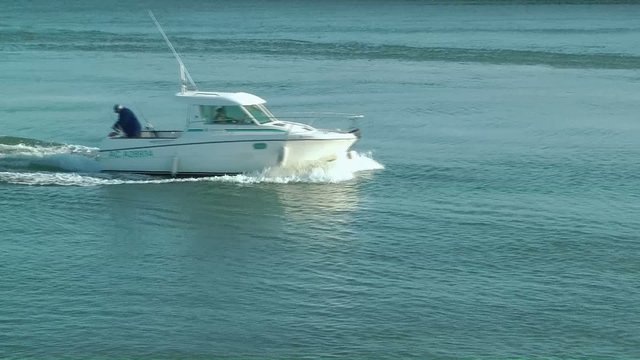 Pleasure Craft Going Out