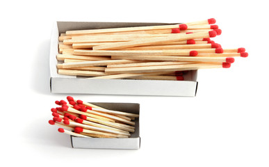 A packages of matches.