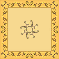 border, frame design