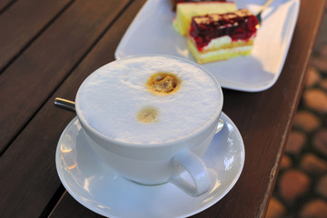 brown, cafe, coffee, coffie, cream, hot, latte, milk, mocha,