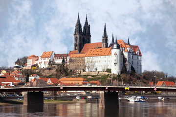 Fototapeta premium Albrechtsburg von Meissen 022w