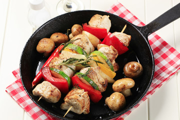 Chicken kebabs