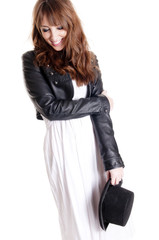 Fototapeta premium shy young beauty