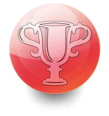 Red Shiny Orb Button 