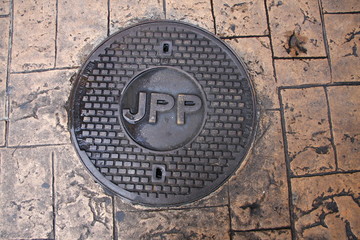 Kanaldeckel von Kuala Lumpur