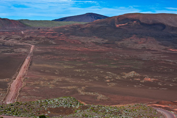 la plaine des sables, Piton de la Fournaise, île de la Réunion