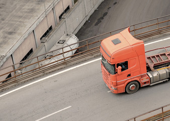 truck orange