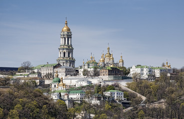 Fototapeta na wymiar Widok Kiev Pechersk klasztoru