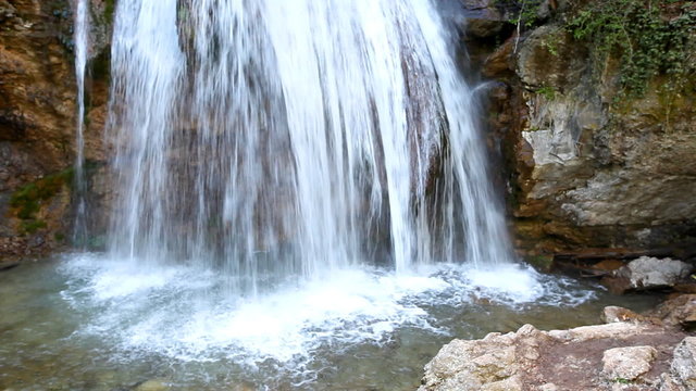 Crimea waterfall Jur-Jur