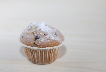 muffin vanille chocolat artisanal