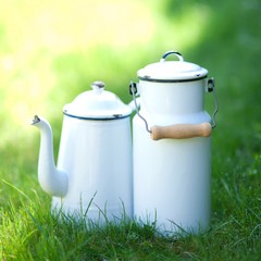 Milchkanne, Kaffeekanne