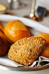 Closeup of delicious buns