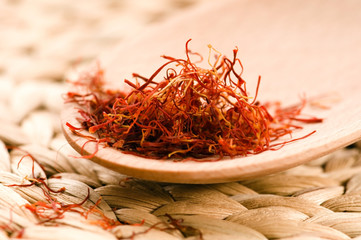 Fototapeta premium safran. herbs and spices