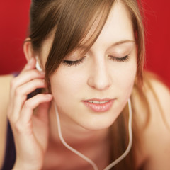 Fototapeta premium Musik hören