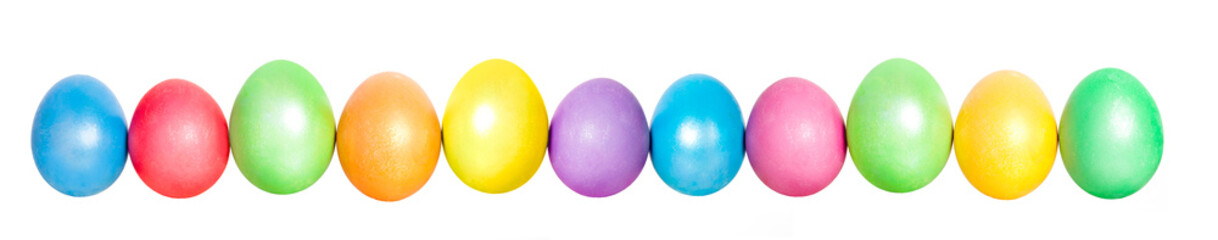 Colorful Easter eggs