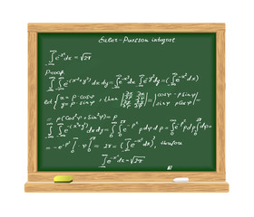School board with Poisson integral