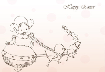 easter greeting card