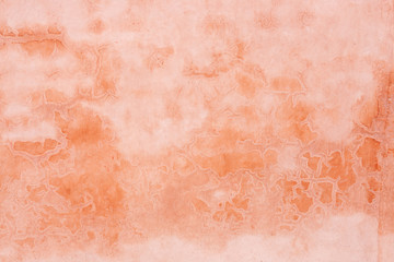 Weathered Moroccan Red Wall - obrazy, fototapety, plakaty