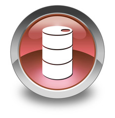 Red Glossy Pictogram 