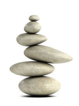 3d Balancing Stones