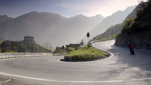 strada di montagna