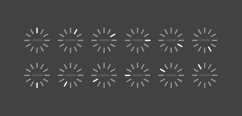 Loader bar-vector illustration