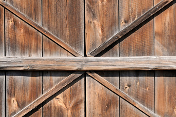 Old barn door