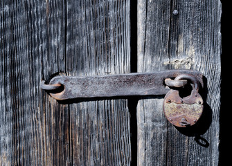 old padlock