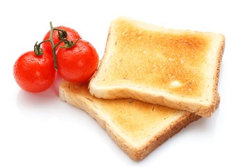 Toast and tomato