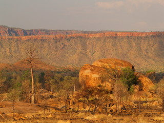 Outback landscape in Australia